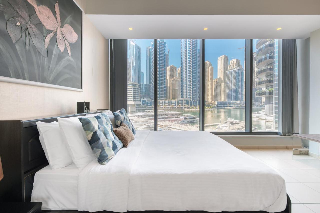 Maison Privee - Big, Bright, Luxury Marina Views Apt Next To Beach Dubai Exteriör bild