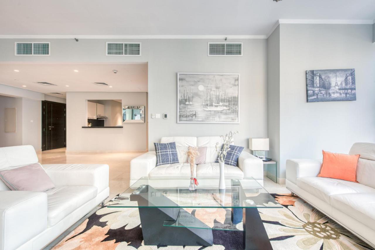 Maison Privee - Big, Bright, Luxury Marina Views Apt Next To Beach Dubai Exteriör bild