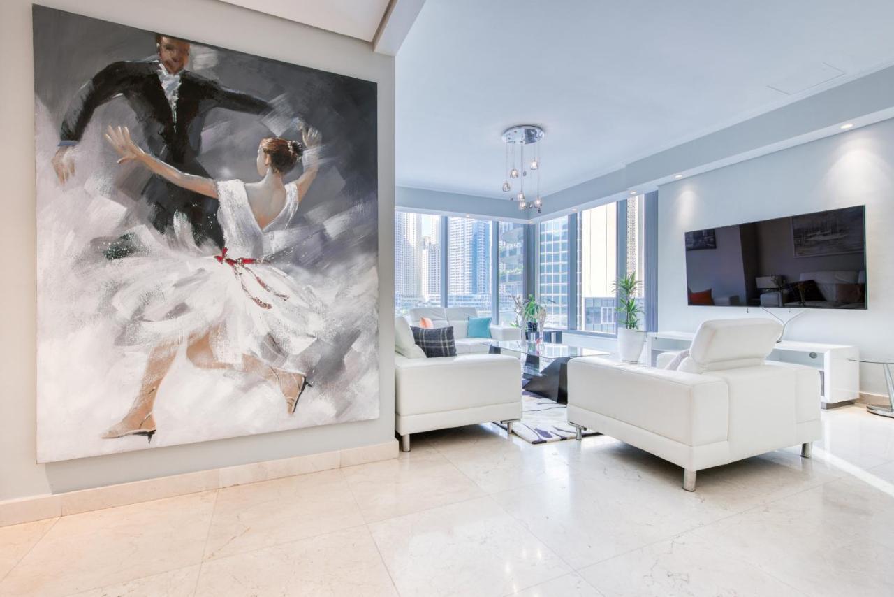 Maison Privee - Big, Bright, Luxury Marina Views Apt Next To Beach Dubai Exteriör bild