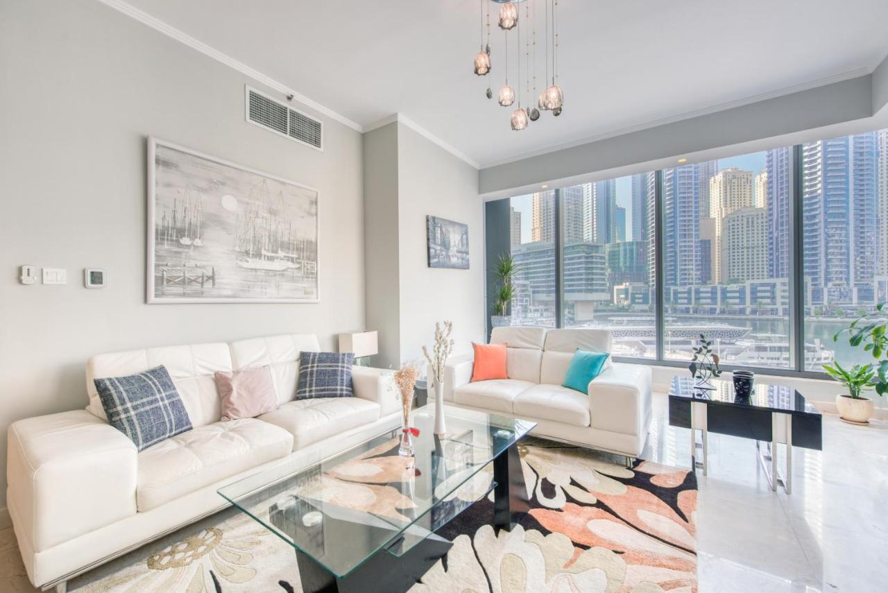 Maison Privee - Big, Bright, Luxury Marina Views Apt Next To Beach Dubai Exteriör bild