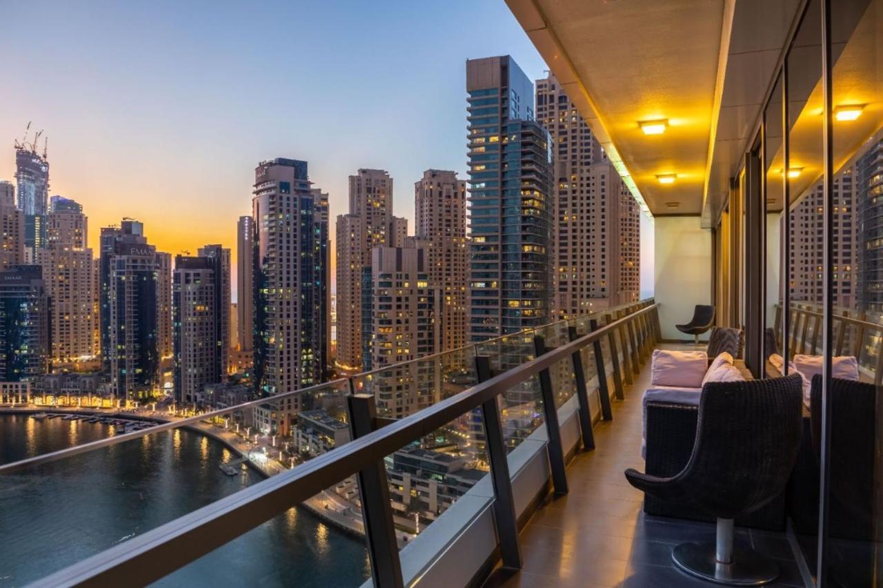 Maison Privee - Big, Bright, Luxury Marina Views Apt Next To Beach Dubai Exteriör bild