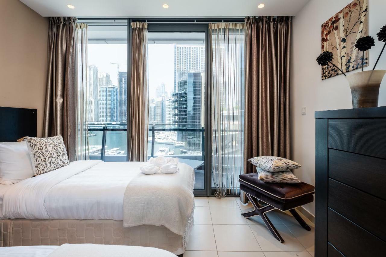Maison Privee - Big, Bright, Luxury Marina Views Apt Next To Beach Dubai Exteriör bild