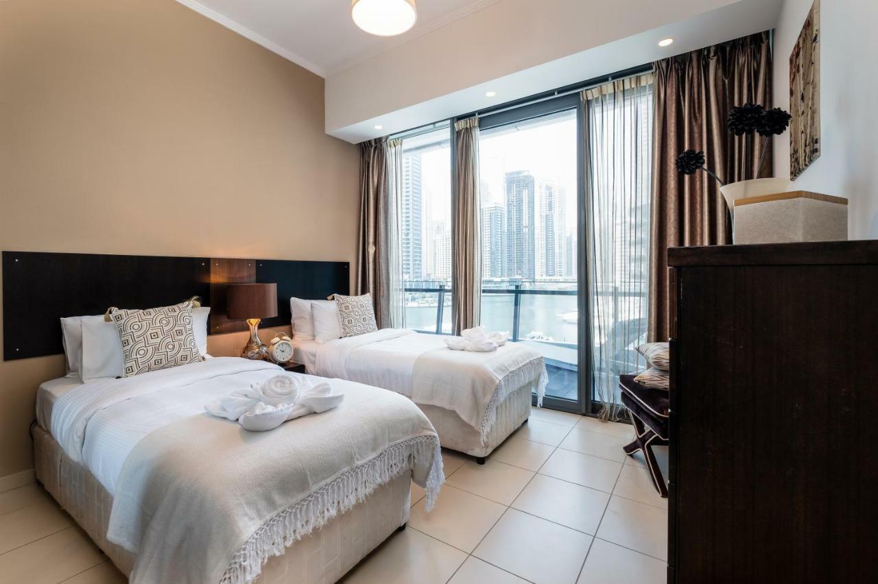 Maison Privee - Big, Bright, Luxury Marina Views Apt Next To Beach Dubai Exteriör bild