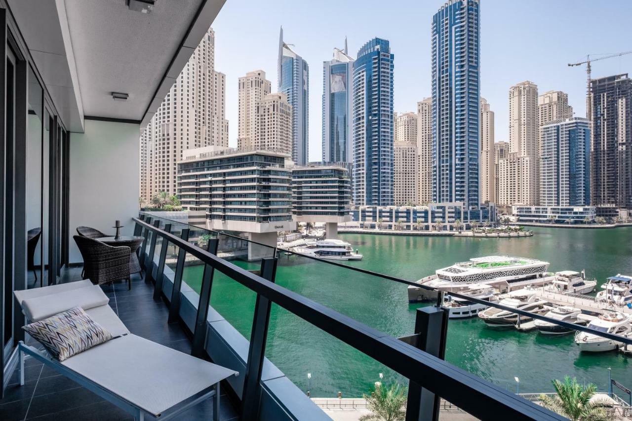 Maison Privee - Big, Bright, Luxury Marina Views Apt Next To Beach Dubai Exteriör bild