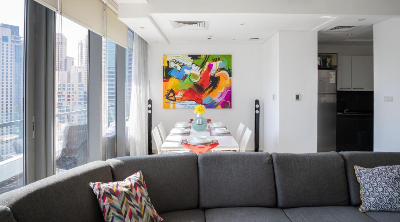 Maison Privee - Big, Bright, Luxury Marina Views Apt Next To Beach Dubai Exteriör bild
